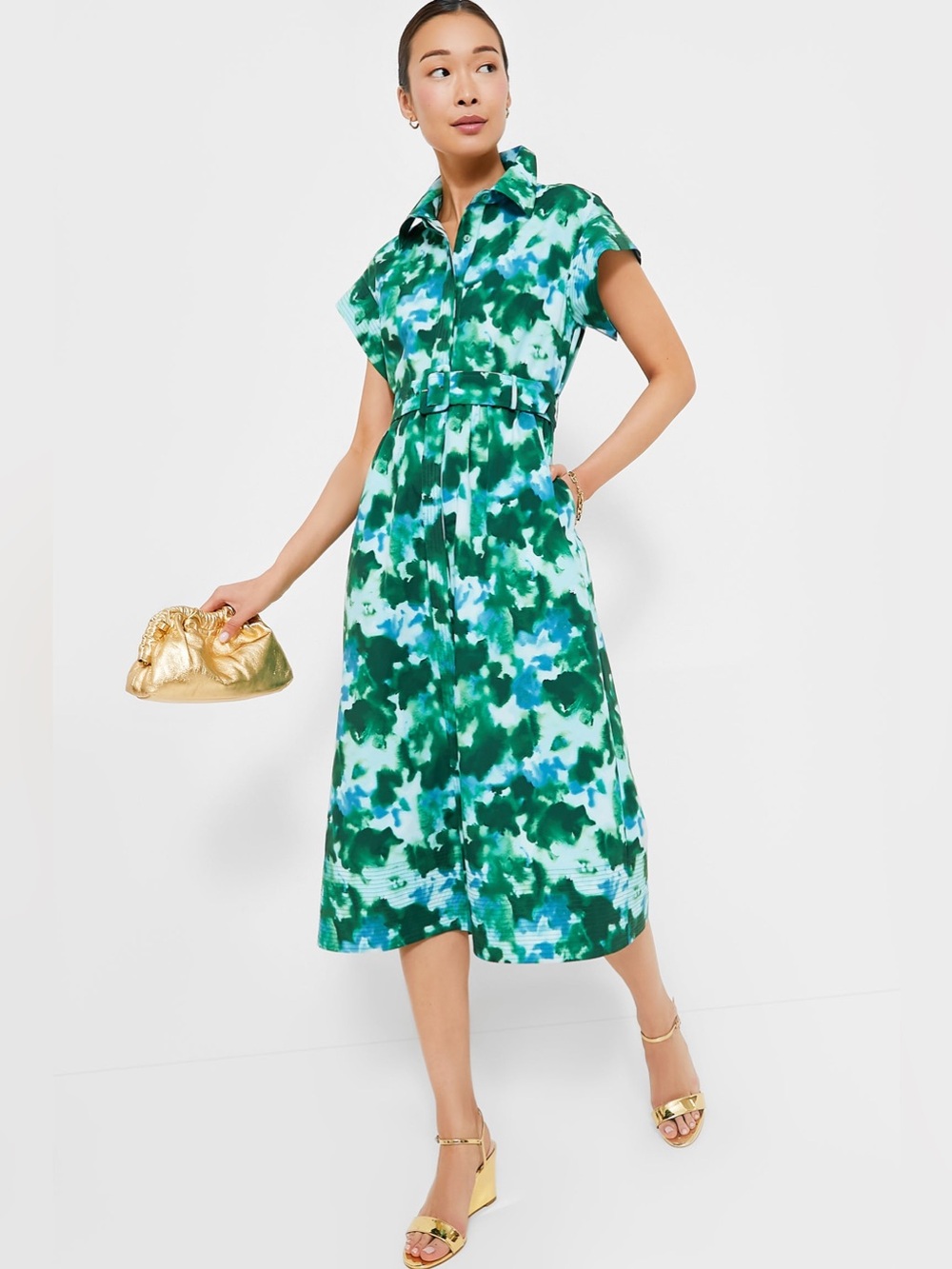 Tuckernuck Deep Lagoon Chloe Dress Size XXL